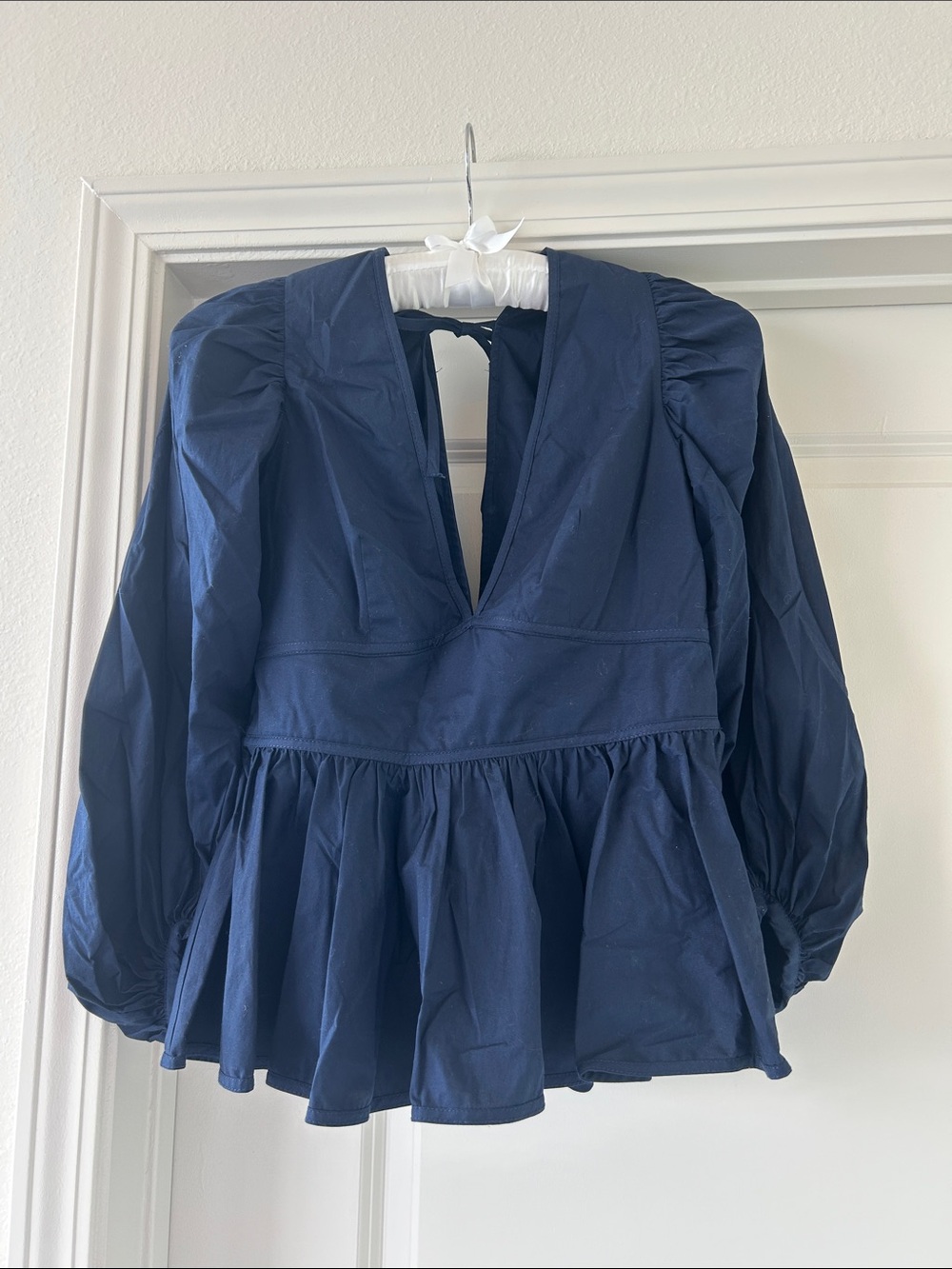 STAUD LUNA TOP/ NAVY - SZ 10 - Picture 3 of 4